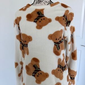 Teddy bear design sweatshirt